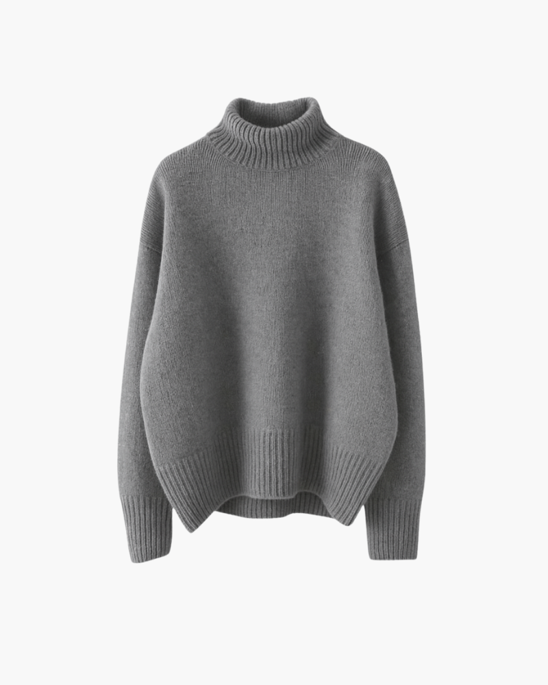 PULL DOUX AVEC COL HAUT