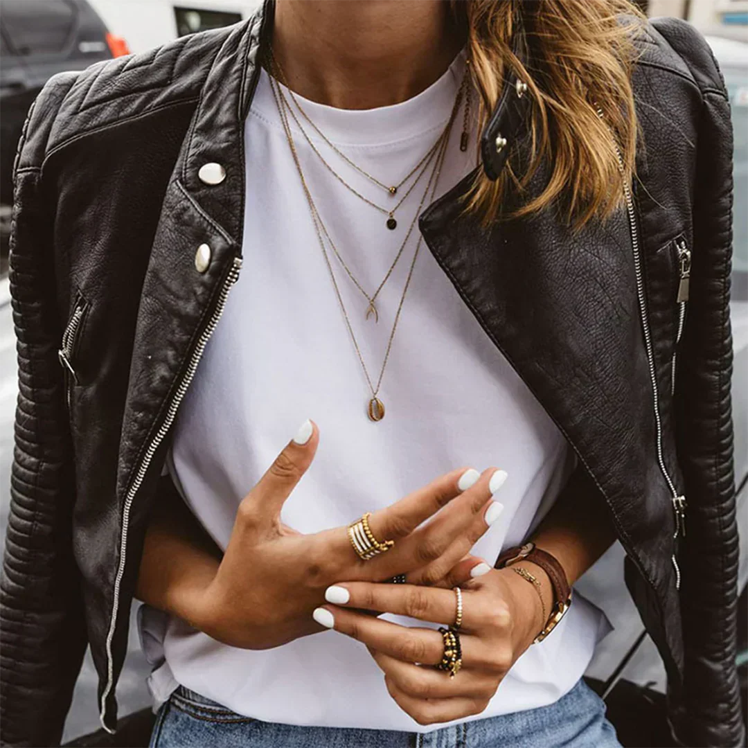 Louise™ | Veste de Motard Rebelle