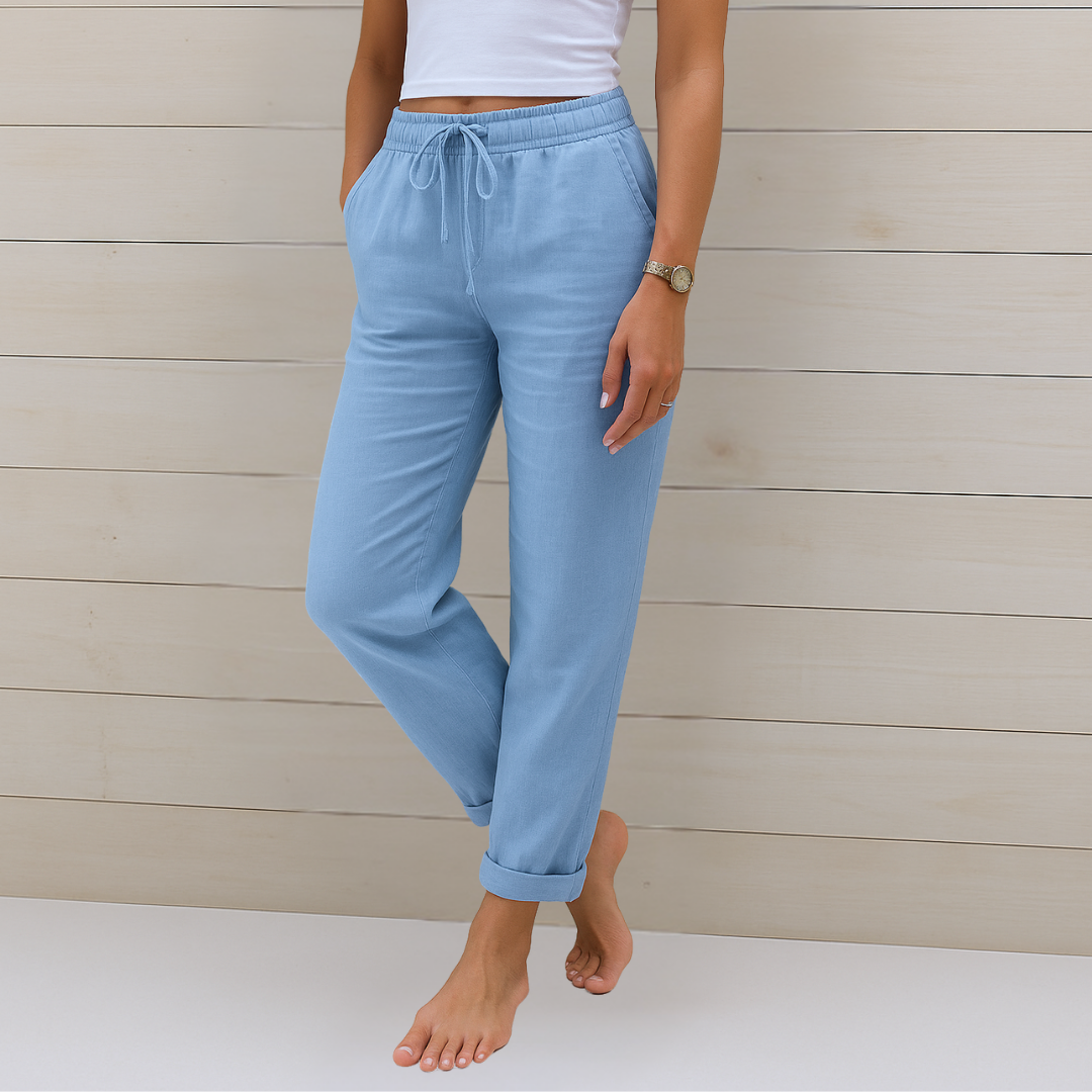 Eva™ | Pantalon en Lin Léger