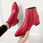 Adelina® - Bottines Orthopédiques Élégantes en Cuir⏐Édition Premium