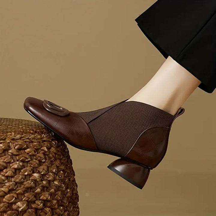 Lorene® - Bottines Orthopédiques Élégantes en Cuir⏐Édition Premium