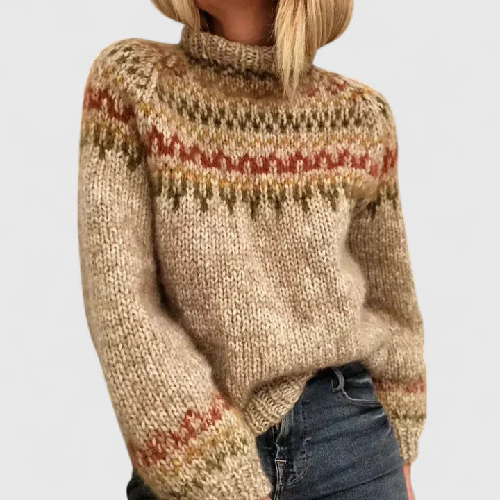 Bernarda | Élégant Pull Femme en Tricot avec Style Intemporel et Confort Doux