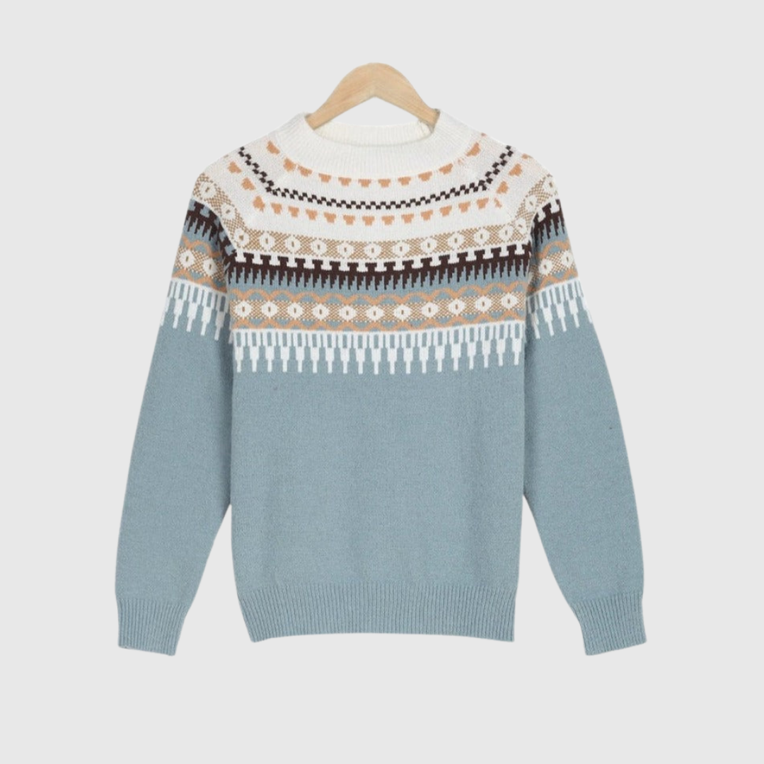 Léa | Pull Femme Tricoté Élégant et Confortable pour Style Polyvalent