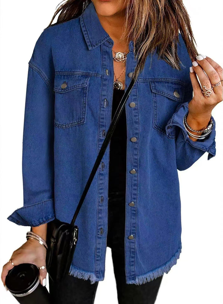 Brea | Veste en Jean Intemporelle pour un Port Quotidien