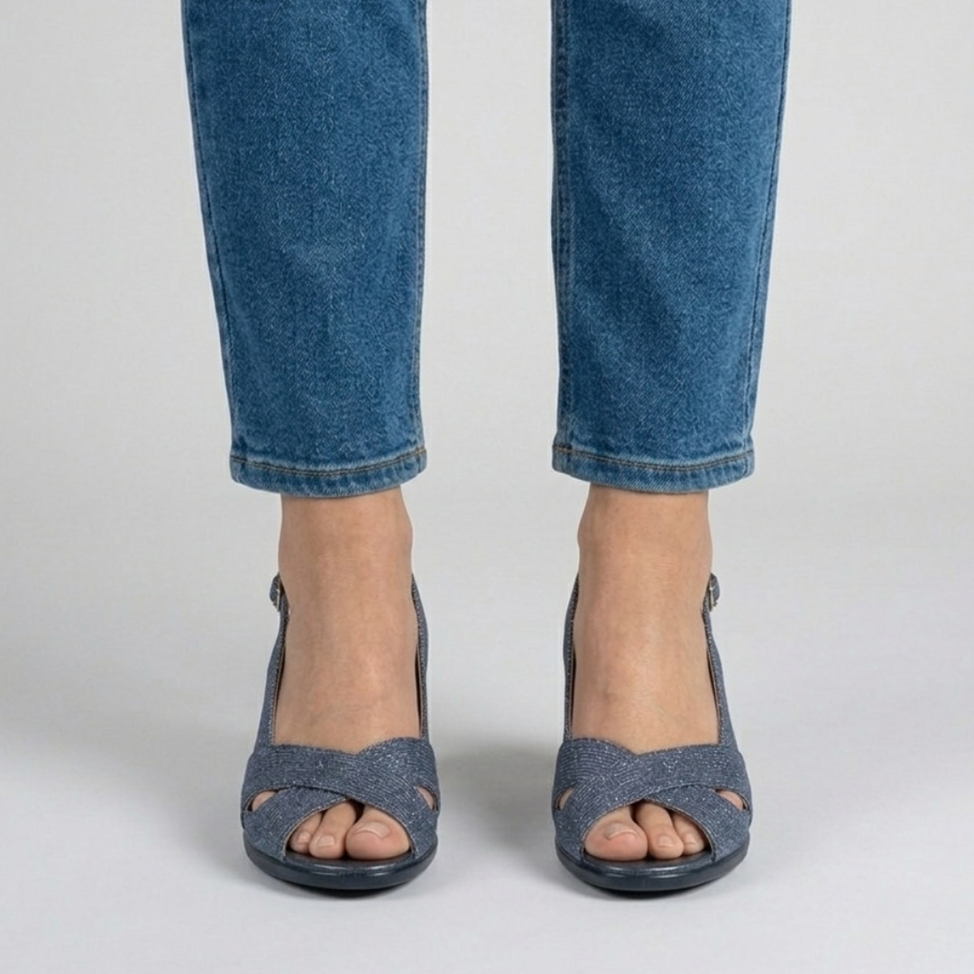 Zora – Sandale confortable pour femme à talon