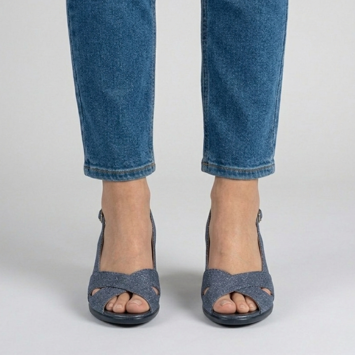 Zora – Sandale confortable pour femme à talon