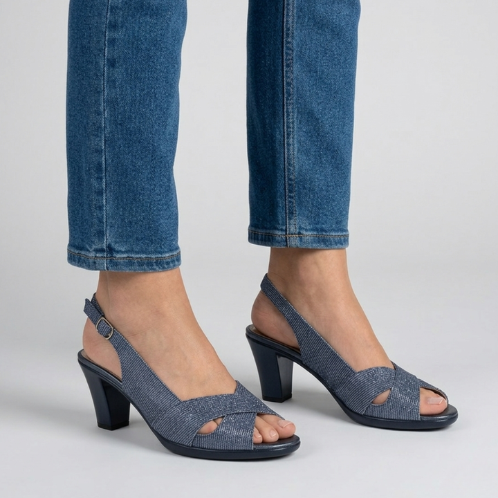 Zora – Sandale confortable pour femme à talon