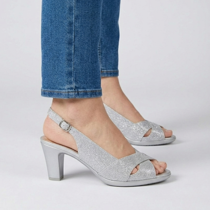 Zora – Sandale confortable pour femme à talon