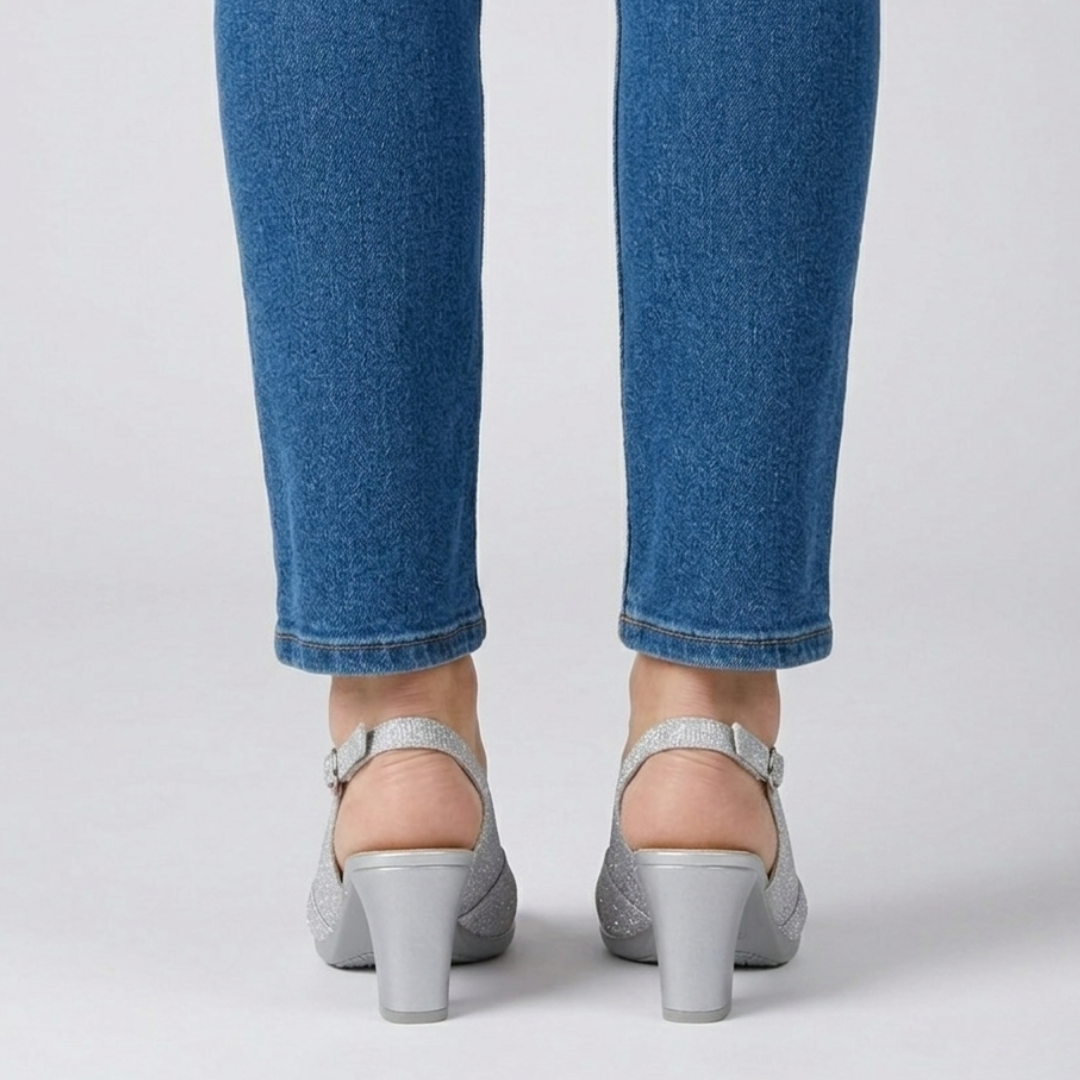 Zora – Sandale confortable pour femme à talon