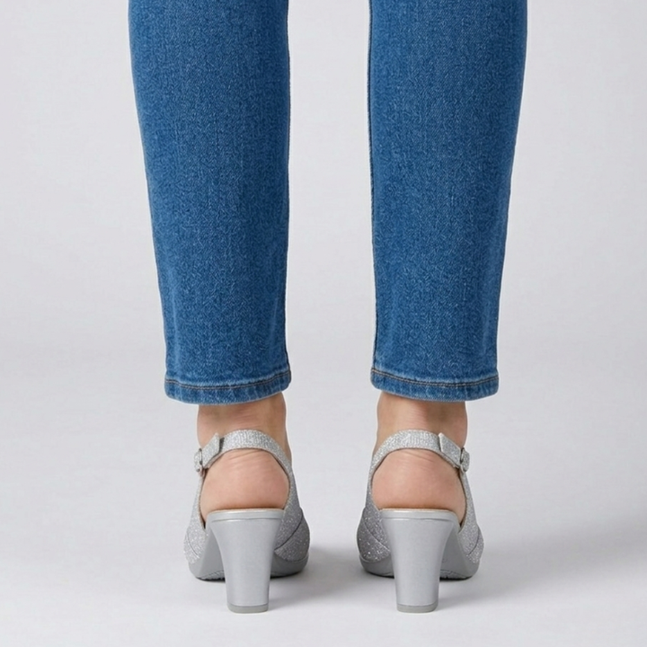 Zora – Sandale confortable pour femme à talon