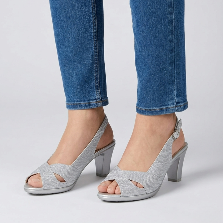 Zora – Sandale confortable pour femme à talon