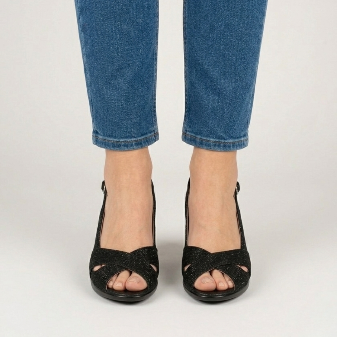Zora – Sandale confortable pour femme à talon