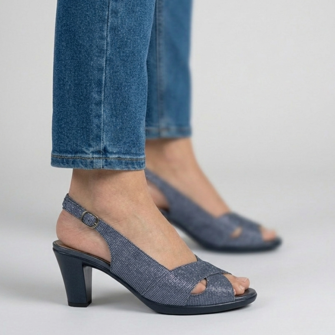 Zora – Sandale confortable pour femme à talon