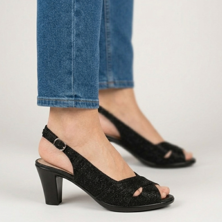 Zora – Sandale confortable pour femme à talon