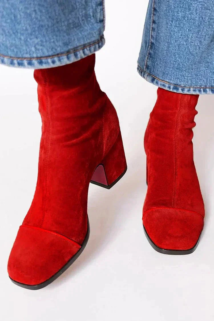 Solange™| Bottes à Talons Élégantes