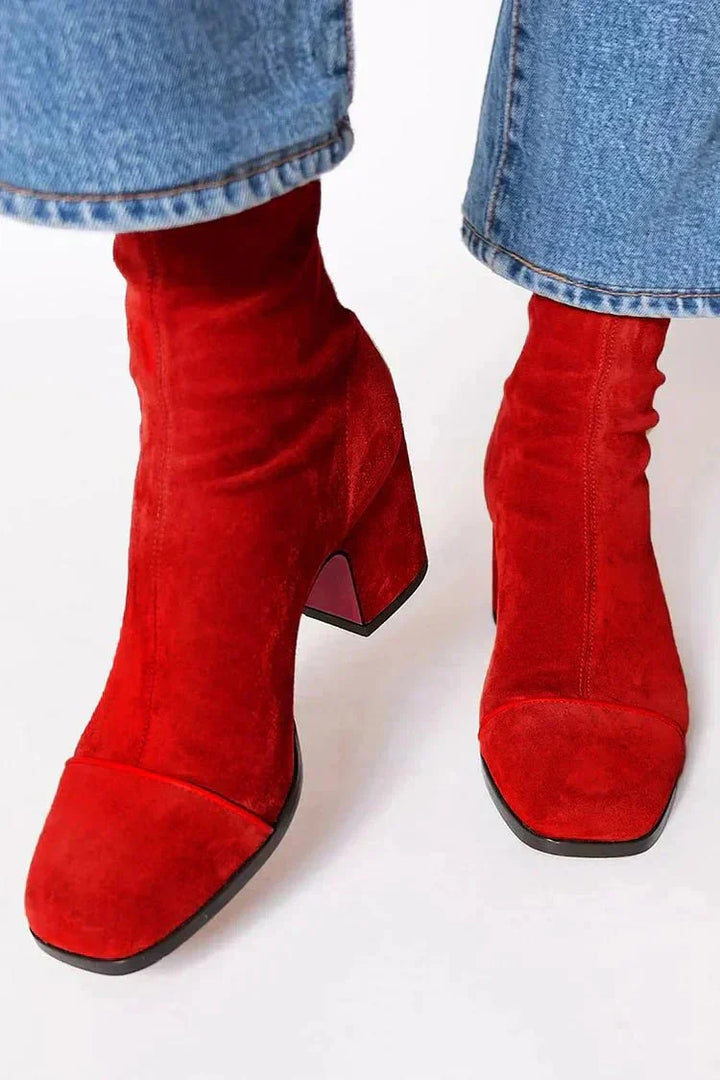 Solange™| Bottes à Talons Élégantes