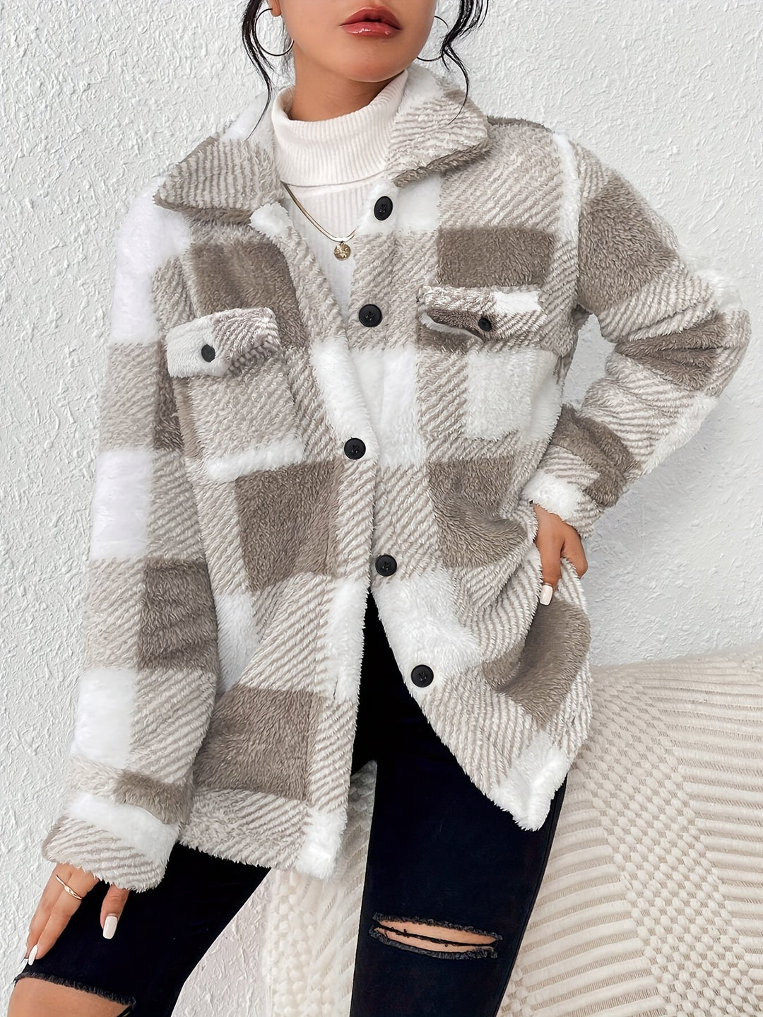 Ronda | Veste Oversized en Fleece Élégante