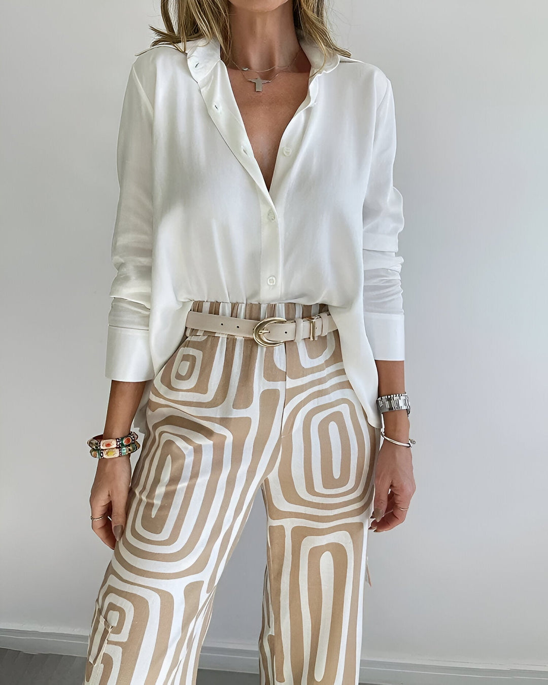 Isaline™ | Ensemble Deux Pièces Élégant avec Blouse Offerte