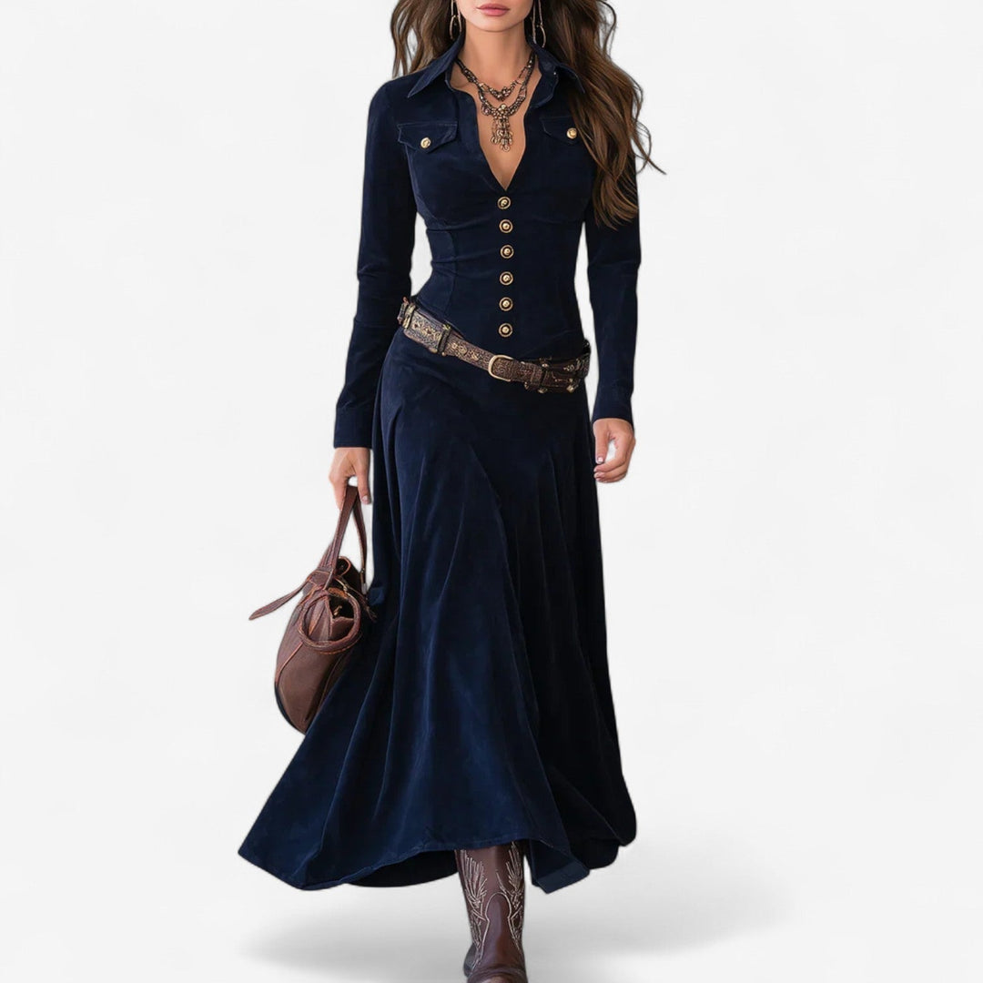 Felten™ Robe avec ceinture